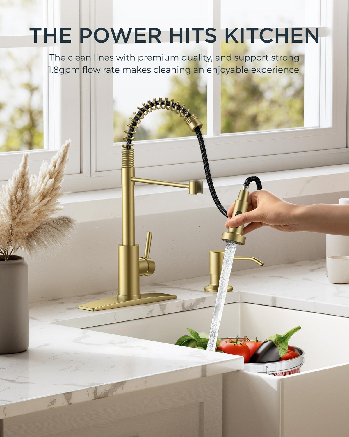 FORIOUS five-layer nanotech finish resists fingerprints and water spots in daily use.