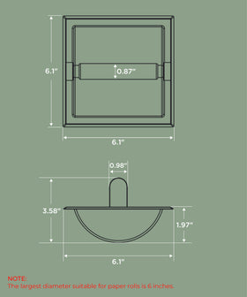 FORIOUS recessed design in bathroom saves space with a modern look.