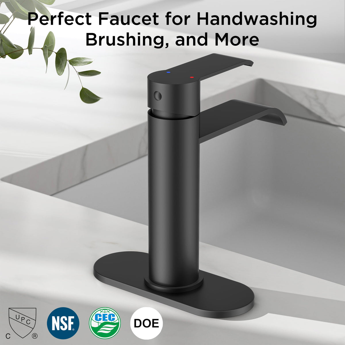 FORIOUS RV bathroom faucet designed for tight spaces on the road