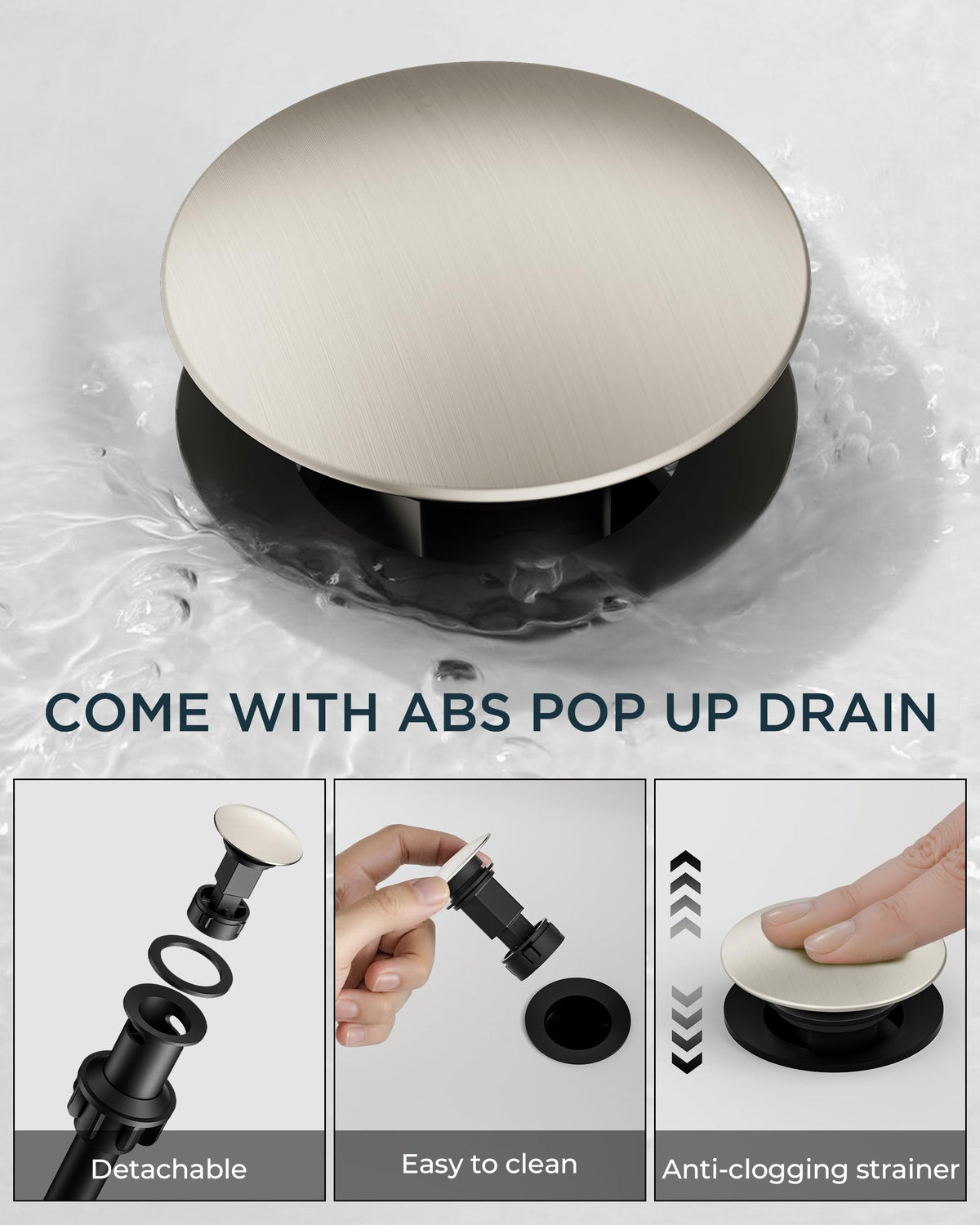 FORIOUS RV-friendly faucet design fits compact mobile sinks with reliable performance.