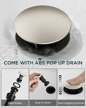 FORIOUS RV-friendly faucet design fits compact mobile sinks with reliable performance.
