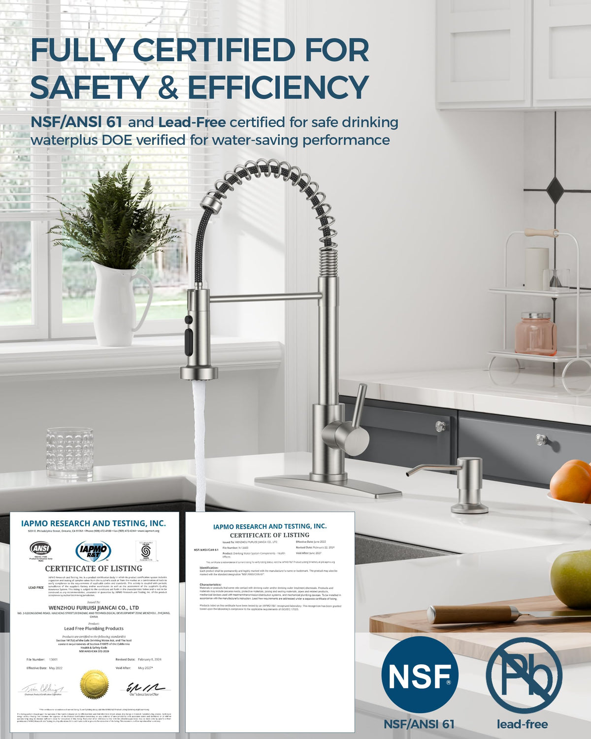 FORIOUS soap dispenser top-fill enables easy refills and tidy counters