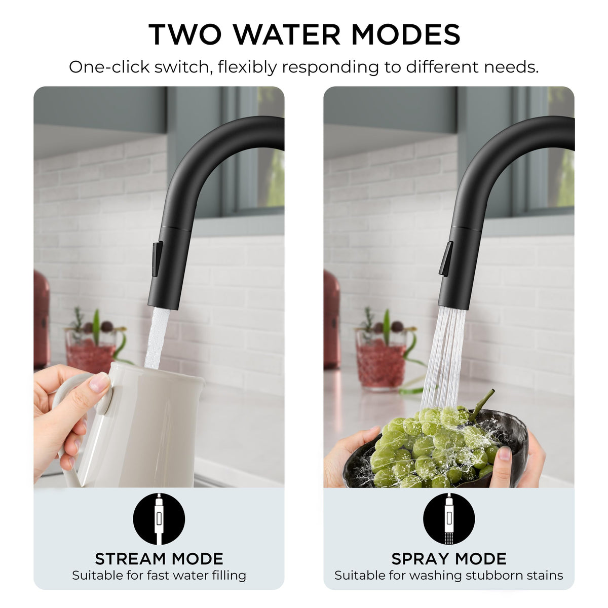 FORIOUS five-layer nanotechnology finish resists fingerprints and water stains.