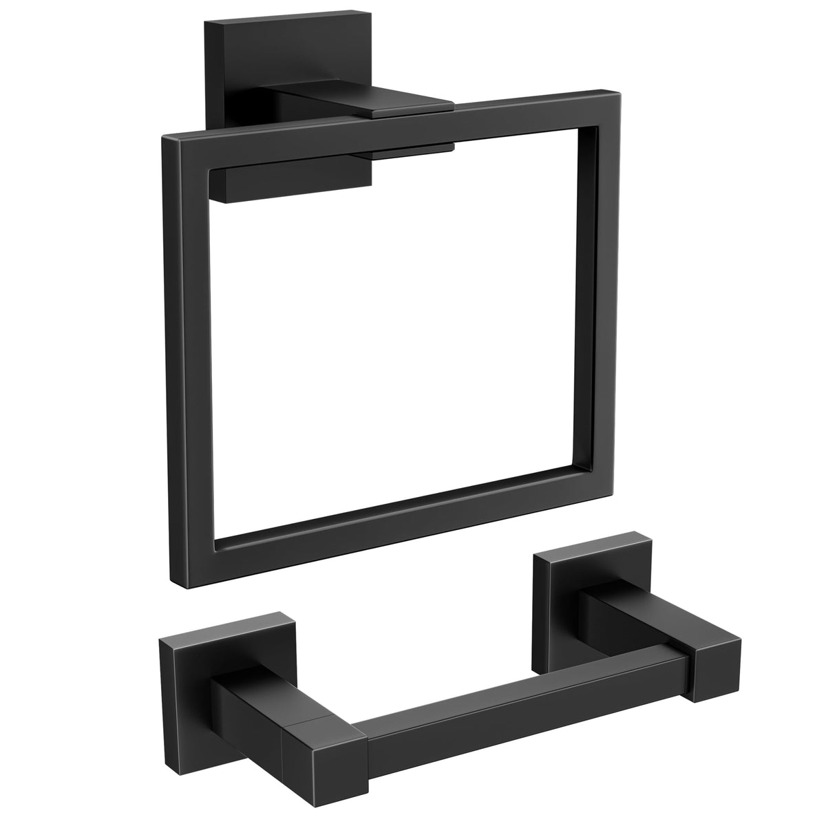 FORIOUS toilet paper holder on wall mount with rust-resistant SUS304 finish
