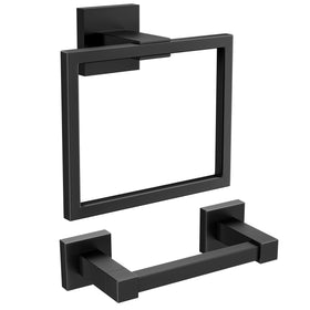 FORIOUS toilet paper holder on wall mount with rust-resistant SUS304 finish