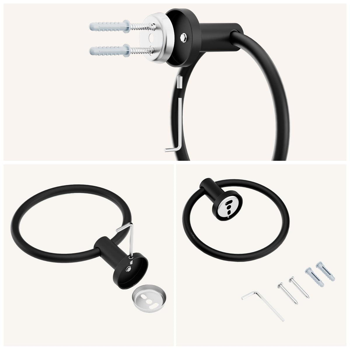 FORIOUS easy-installation kit with mounting hardware included.
