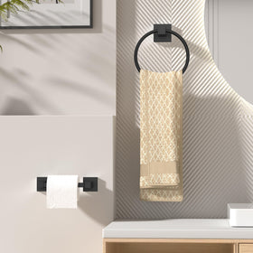 FORIOUS towel ring swivel 180 degrees for quick towel drying