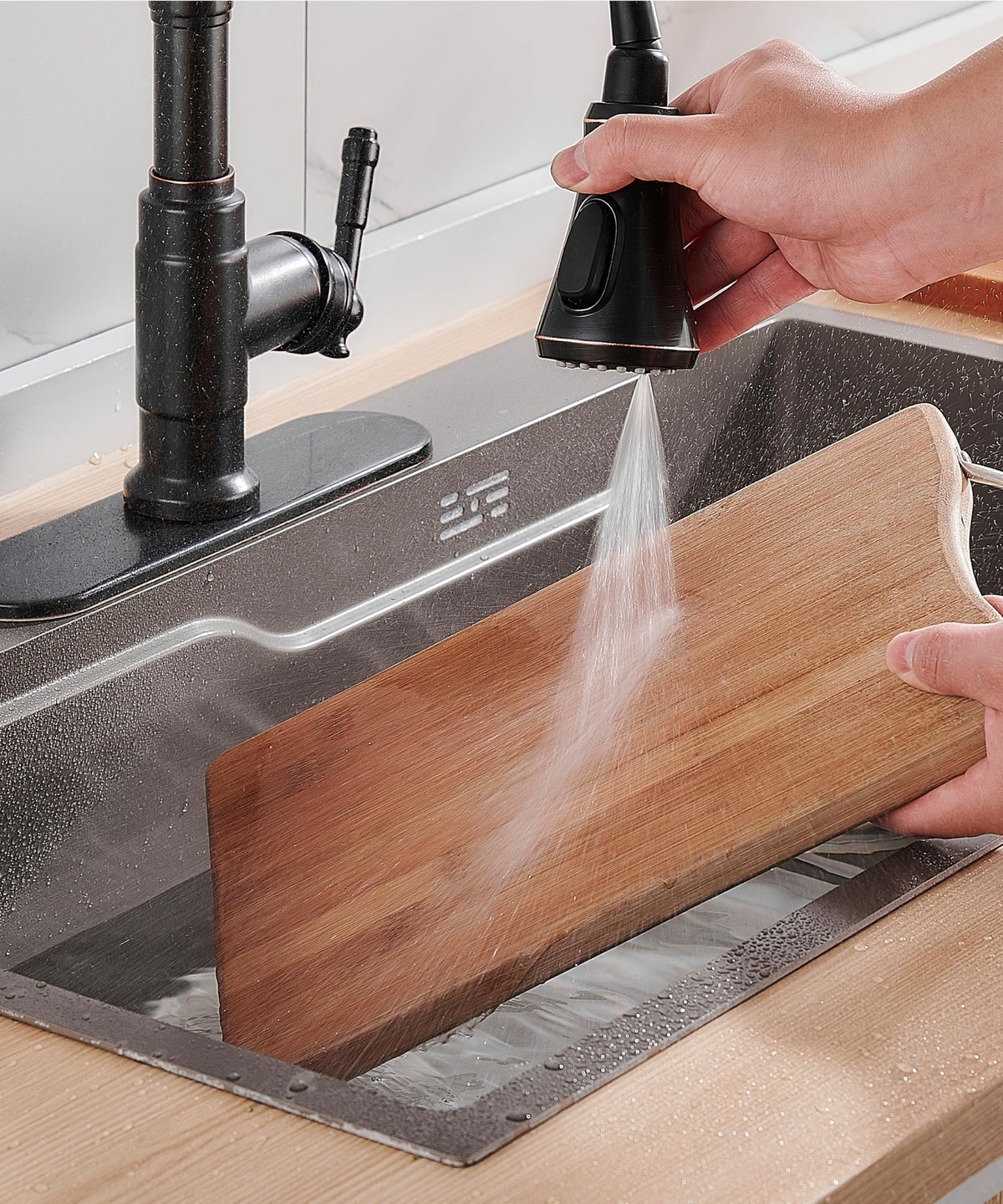 FORIOUS stainless steel build ensures durability in humid kitchen environments