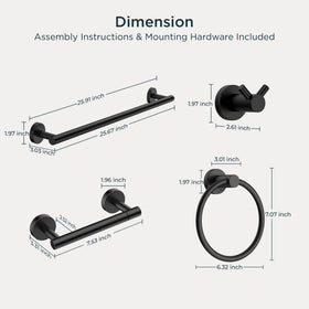 FORIOUS wall-mount hardware and brackets shown for quick installation.