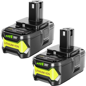 FORNERGY 18V 5.0Ah battery front view for extended runtime in power tools.
