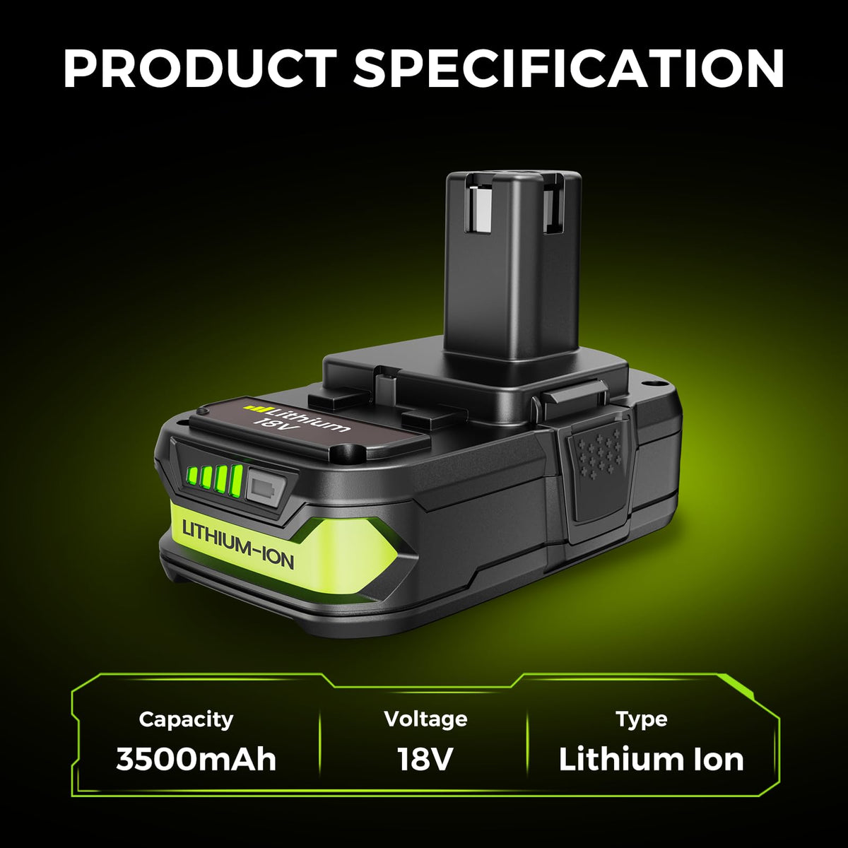 FORNERGY packaging with two batteries and charger compatibility info.