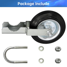 ForoGore gate wheel adapting to uneven ground for better alignment