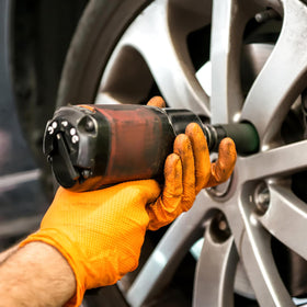 ForPro nitrile gloves suitable for painters and plumbers.