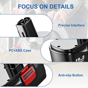 Forrat 19.2V compatibility with numerous Craftsman models.