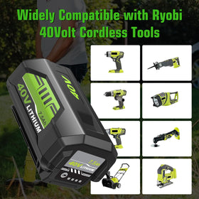 Forrat 40V two-pack provides ready replacements to minimize downtime.