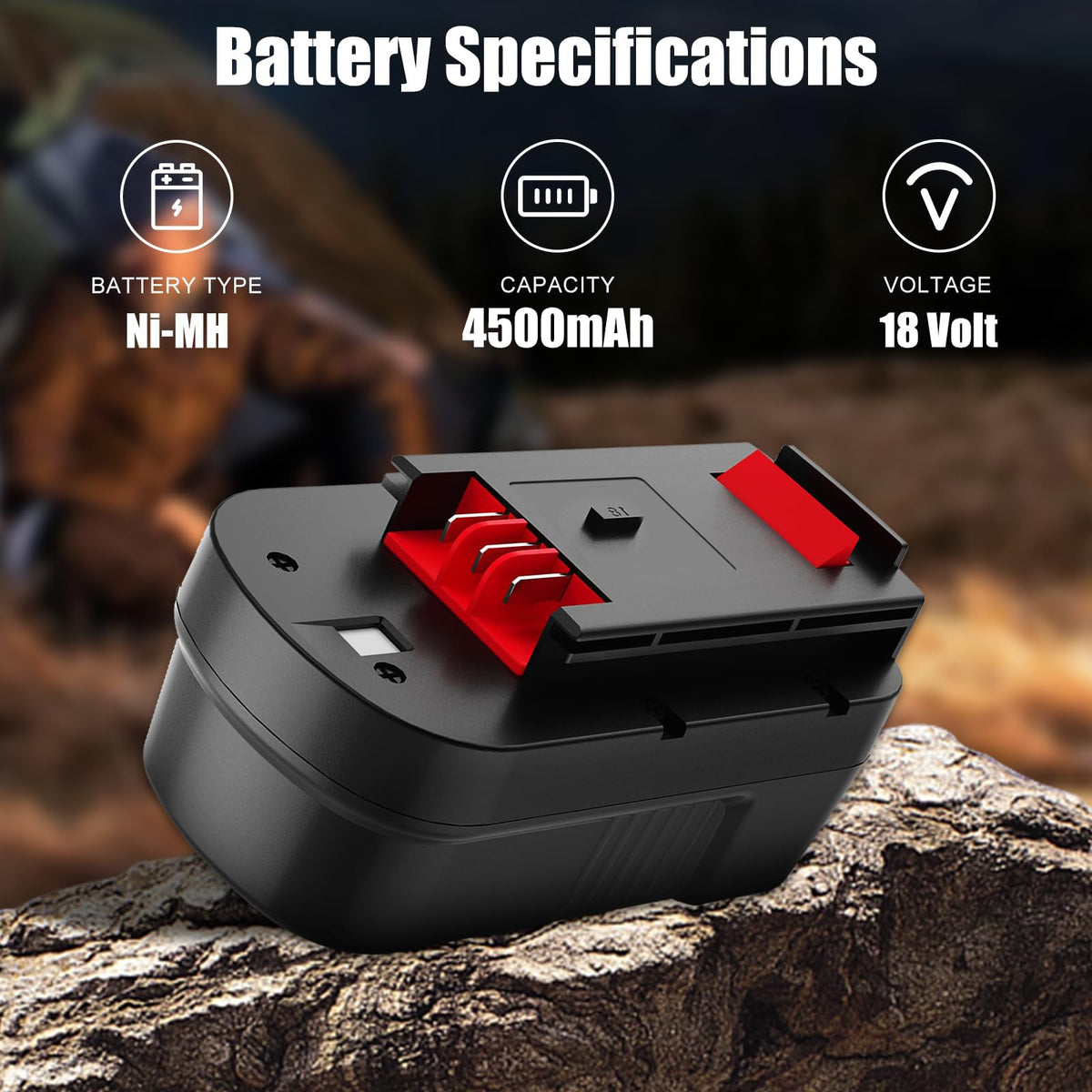 Forrat HPB18 compatibility with Black & Decker 18V tools