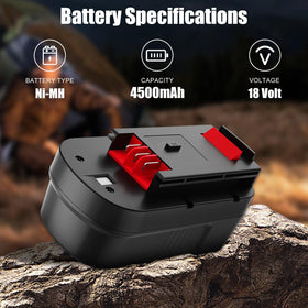 Forrat HPB18 compatibility with Black & Decker 18V tools