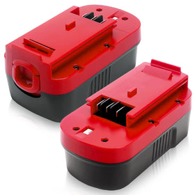 Forrat HPB18 replacement battery front view for reliable 18V power for cordless tools.