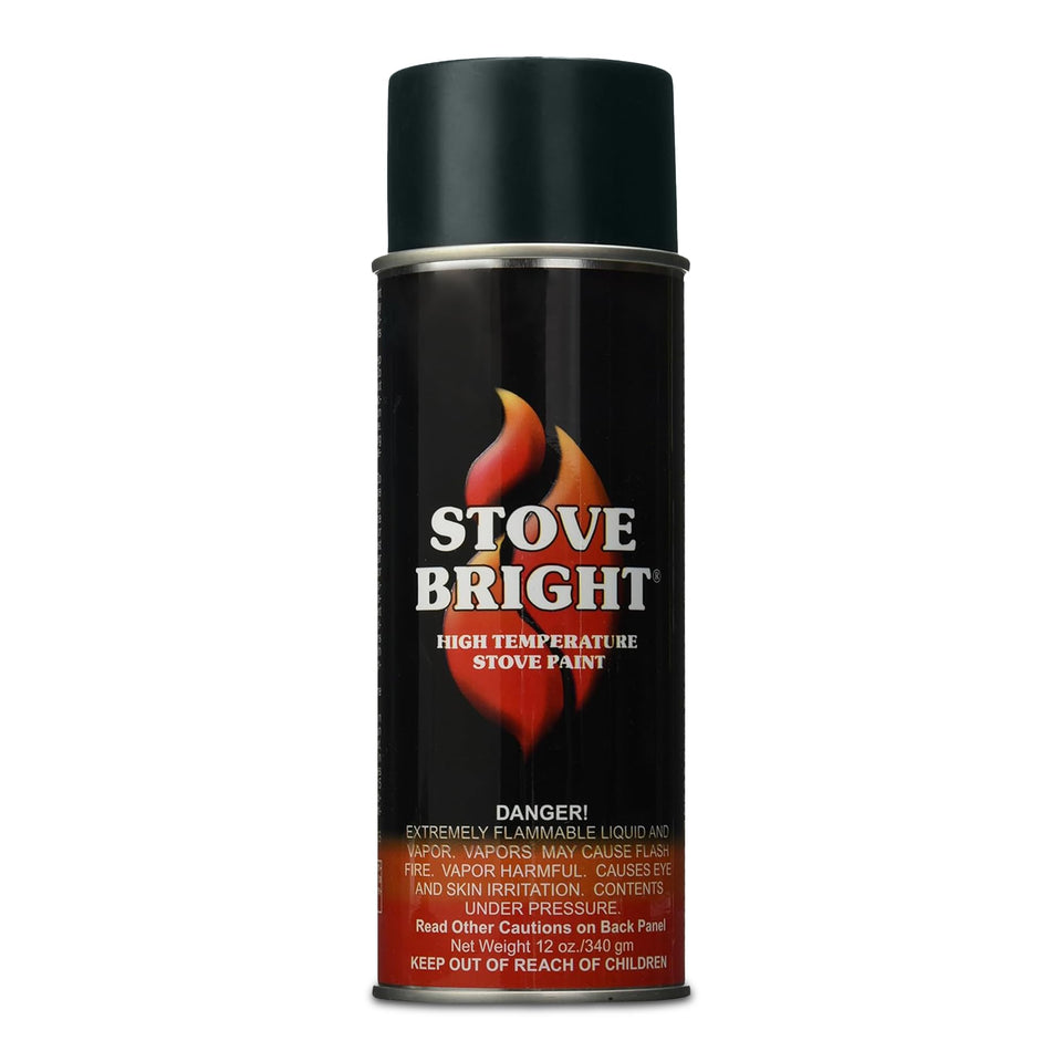 Forrest Paint Stove Bright 6304 can front view for durable high-heat coating