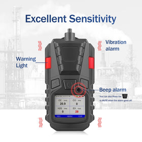 Forsensal back clip on rugged shell enables secure handheld use.