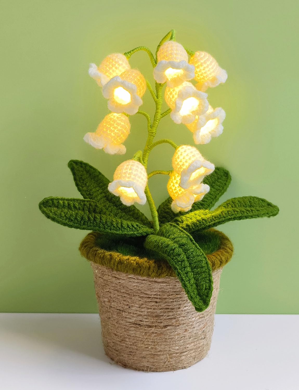 Forvermand Lily of the Valley Lamp with night lights adds soft ambient glow to any room