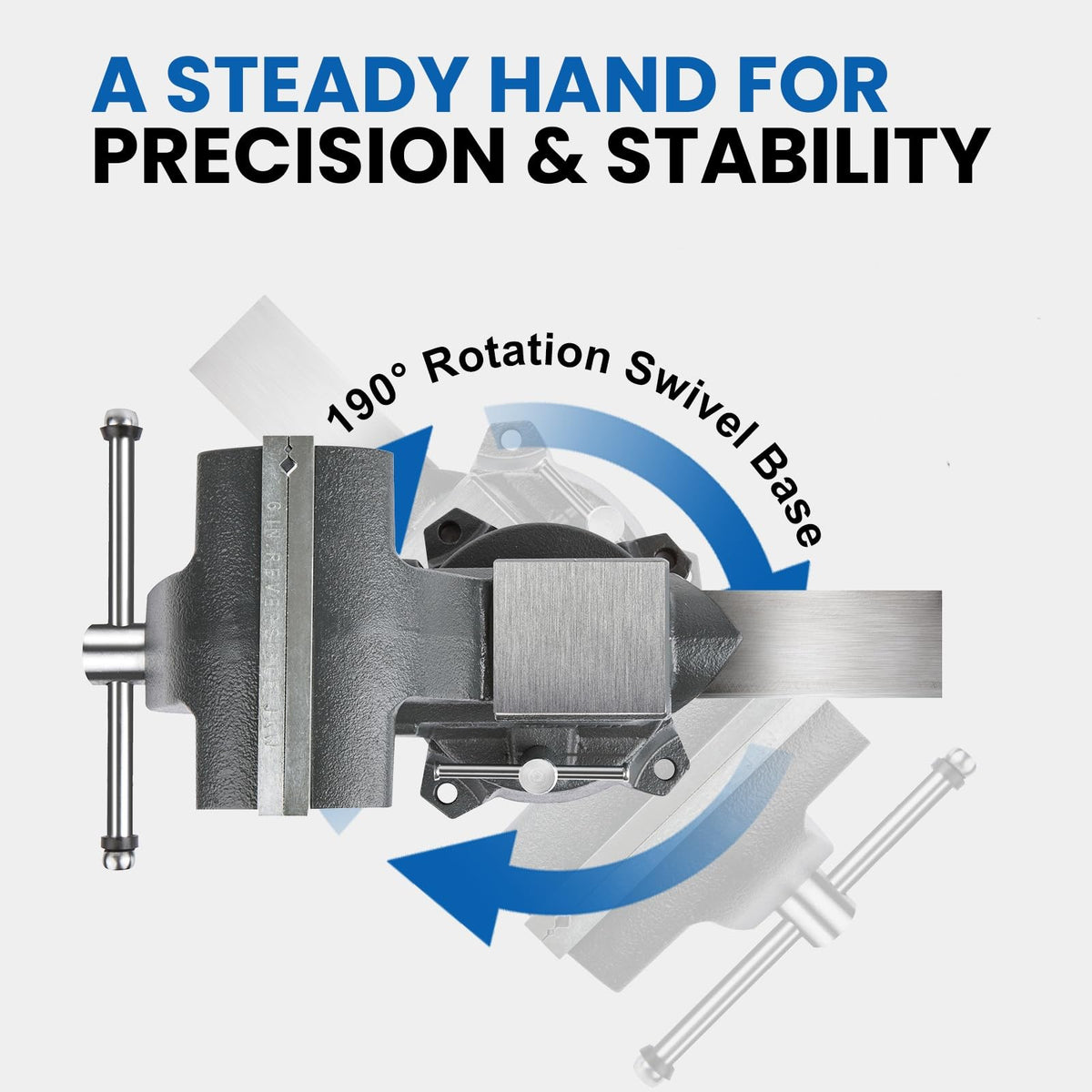 Forward CR80A's ductile iron construction ensures durability in workshop conditions.