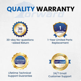 Forward HY-DT150B 6in vise V-jaws hold beveled parts securely.