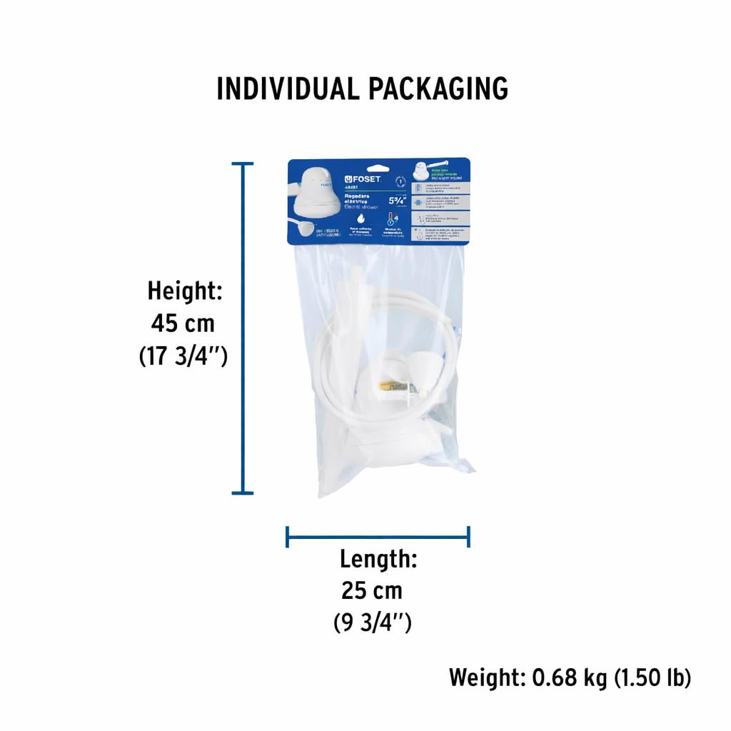 Foset polypropylene body designed for daily bathroom use