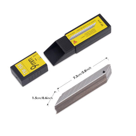 FOSHIO carbon steel blades offer high hardness for durability.
