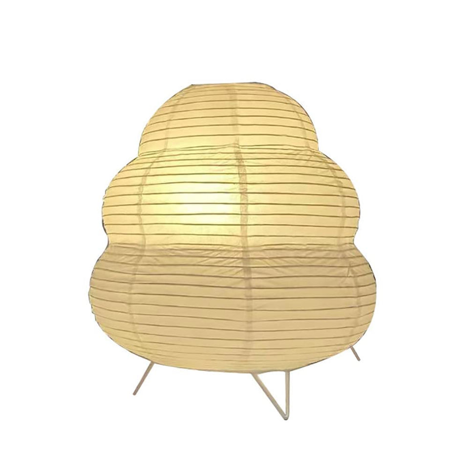 Fosinz Cute Paper Lamp shade close-up showing soft diffusion for cozy evenings.
