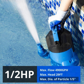FOTING sump pump demonstrates a 29-foot lift for deep drainage