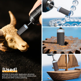 FOTYBEI metal wood jade-friendly set supports metal, wood, and stone projects.