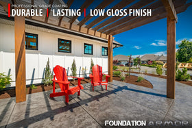 Foundation Armor AR350 coverage up to 175-225 sq ft per gallon.