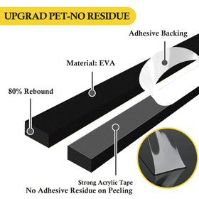 Fowong window-frame adhesion test demonstrates clean removal without paint damage