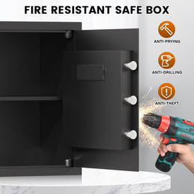 FOWORE anti-theft alarm feature deters unauthorized access.