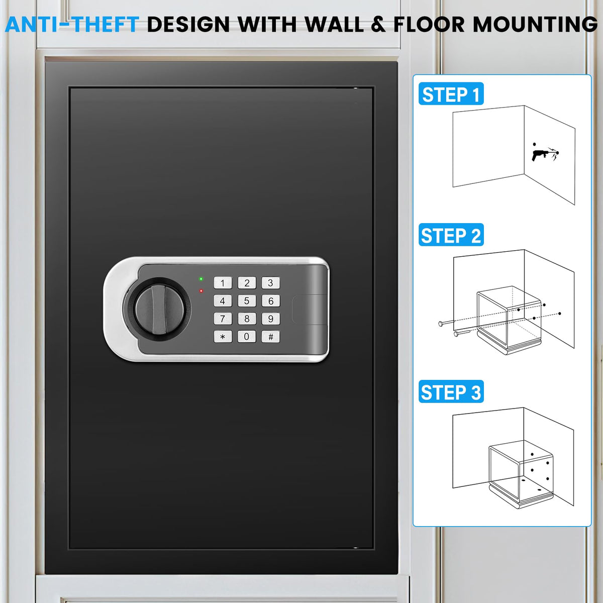 FOWORE Safe Box silent mode enables discreet operation during sensitive nights