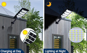 FOWSEEK IP65 solar security light dusk-to-dawn for weatherproof outdoor use.