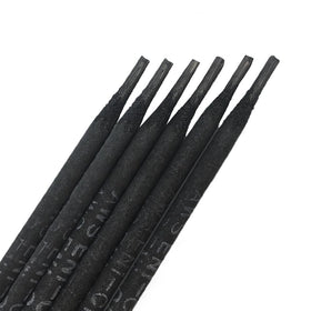 Close-up of ENi-CI nickel weld deposit on cast iron for a soft, machinable finish