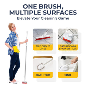 Fox Trot cleaning package includes microfiber cloth and scouring pad for complete care