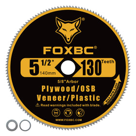 Close up of FOXBC 130T teeth showing sharp precision