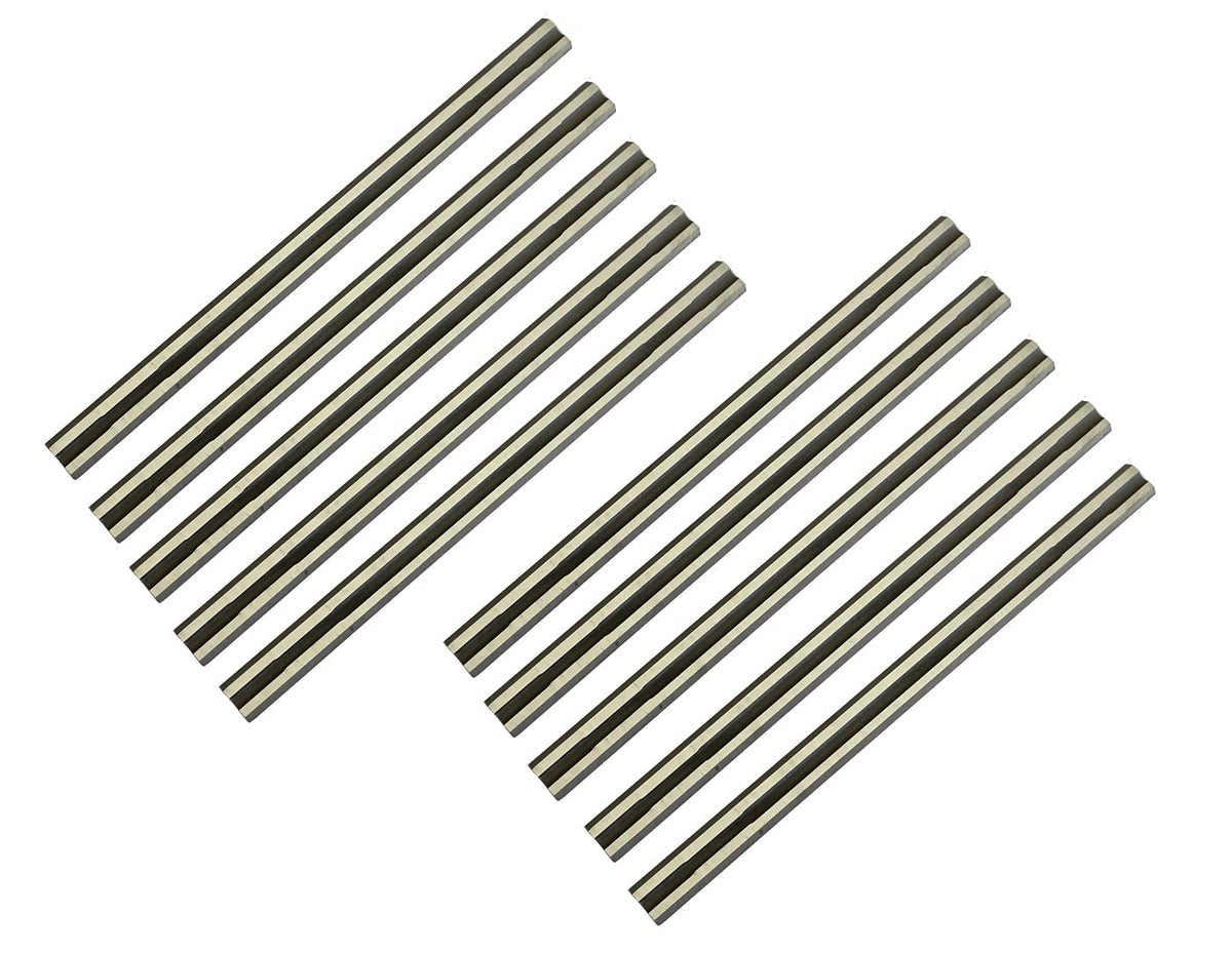 FOXBC 3-1/4 in planer blades pack front view showing durable carbide blades for long-lasting cuts.