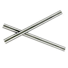 FOXBC 3-1/4 in planer blades pack inside view highlighting reversible blades for double cutting life.