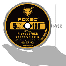 FOXBC three pack of blades on display for project readiness