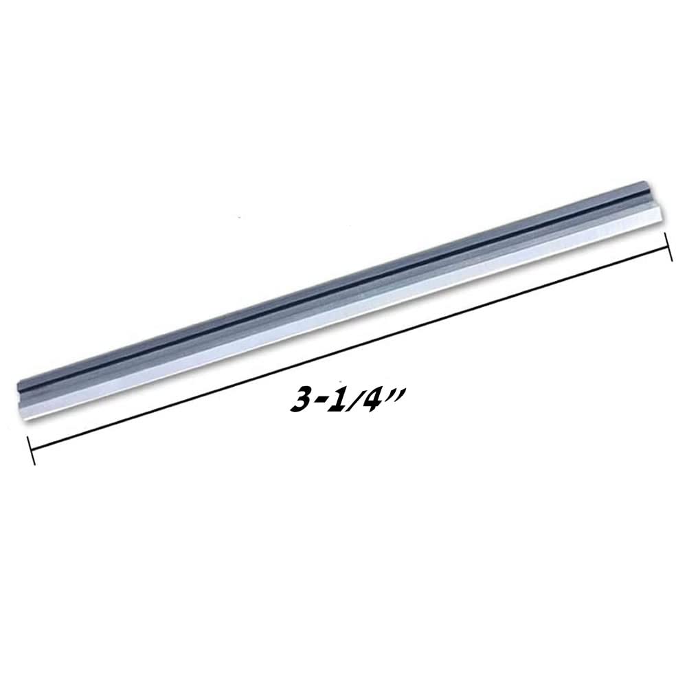 FOXBC 314-in planer blades edge closeup highlights sharp, ready-to-use cutting performance.