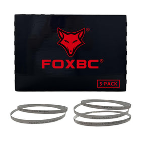 FOXBC 44-7/8 inch blade pack for portable band saws delivers clean cuts.