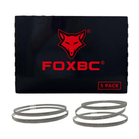 FOXBC 44-7/8-inch portable blades in a five-pack for quick field replacements