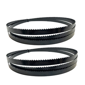 FOXBC 80-inch band saw blade pack during welding, engineered for durability and precise cuts.