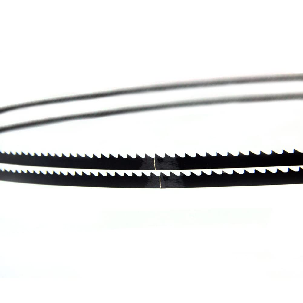 FOXBC blades demonstrating compatibility with Sears Craftsman 12-inch bandsaw.