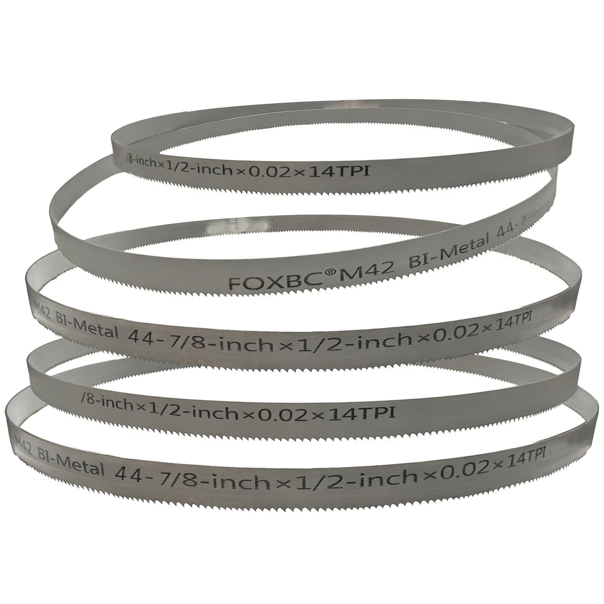 FOXBC bi-metal M42 steel blade offering heat resistance for tough materials