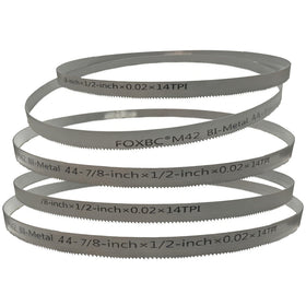 FOXBC bi-metal M42 steel blade offering heat resistance for tough materials